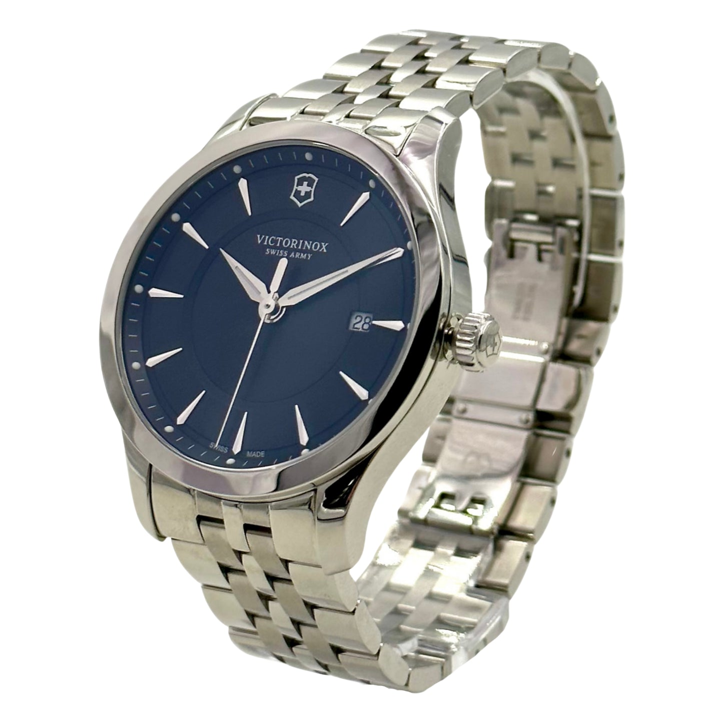 Victorinox Swiss Army Alliance Black - 46928130511 Dial Stainless Steel Men's Watch 241801 - 46928130511