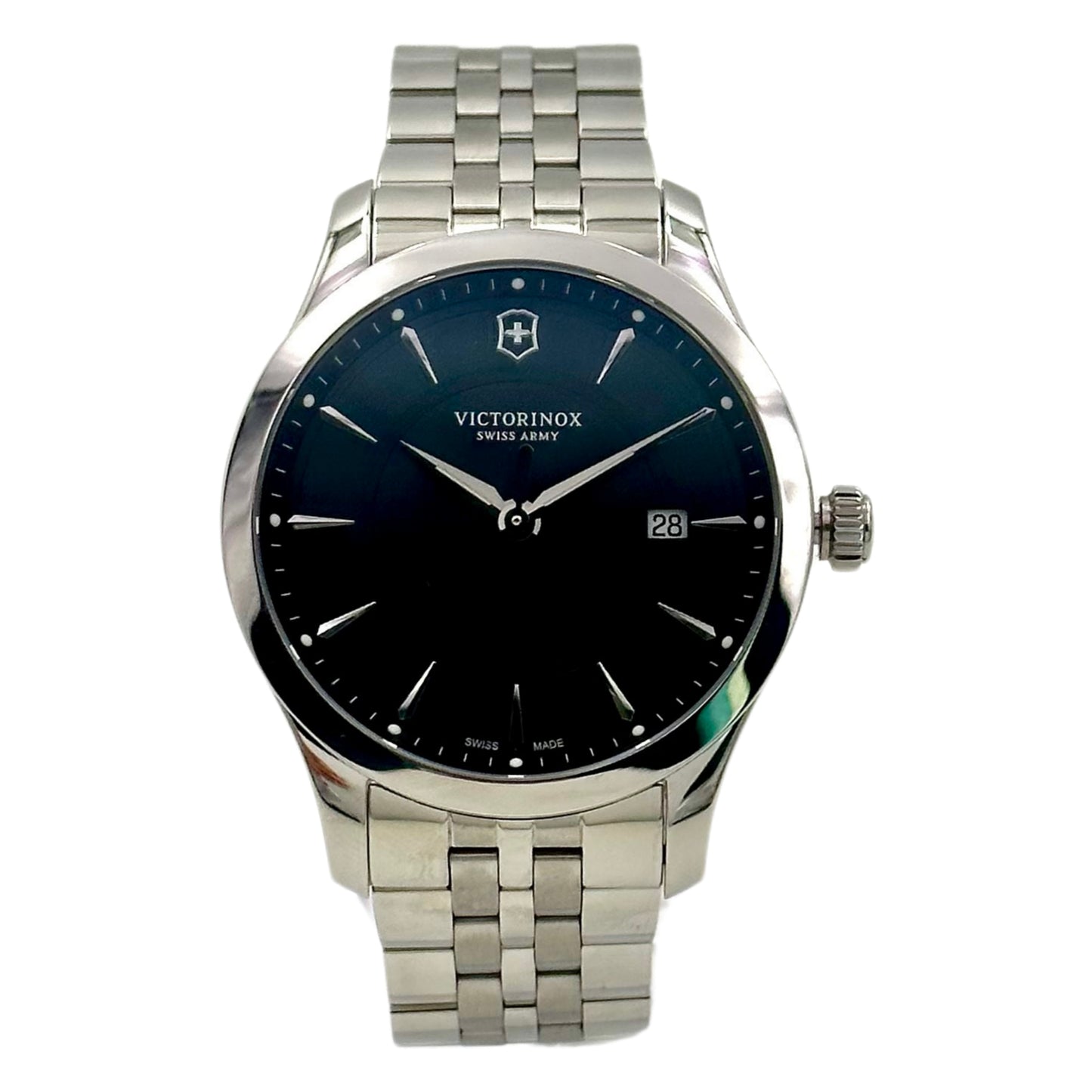 Victorinox Swiss Army Alliance Black - 46928130511 Dial Stainless Steel Men's Watch 241801 - 46928130511
