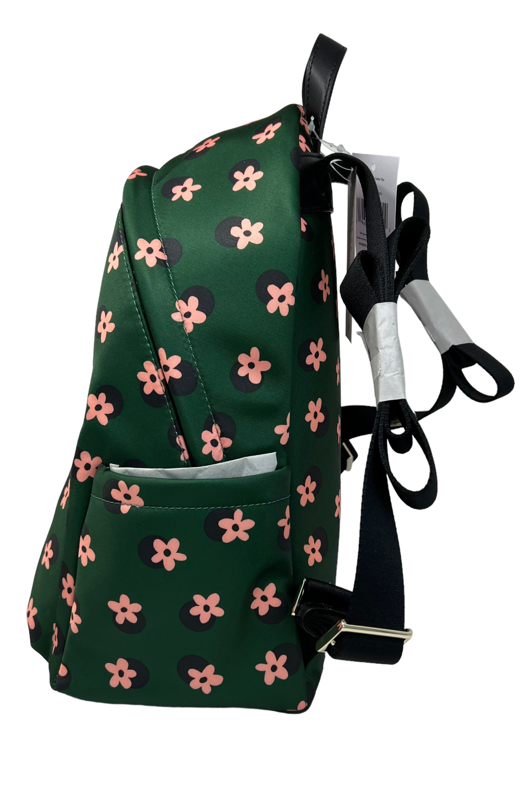 Kate Spade Chelsea Medium The Little Better Nylon Backpack Floral Green Multi