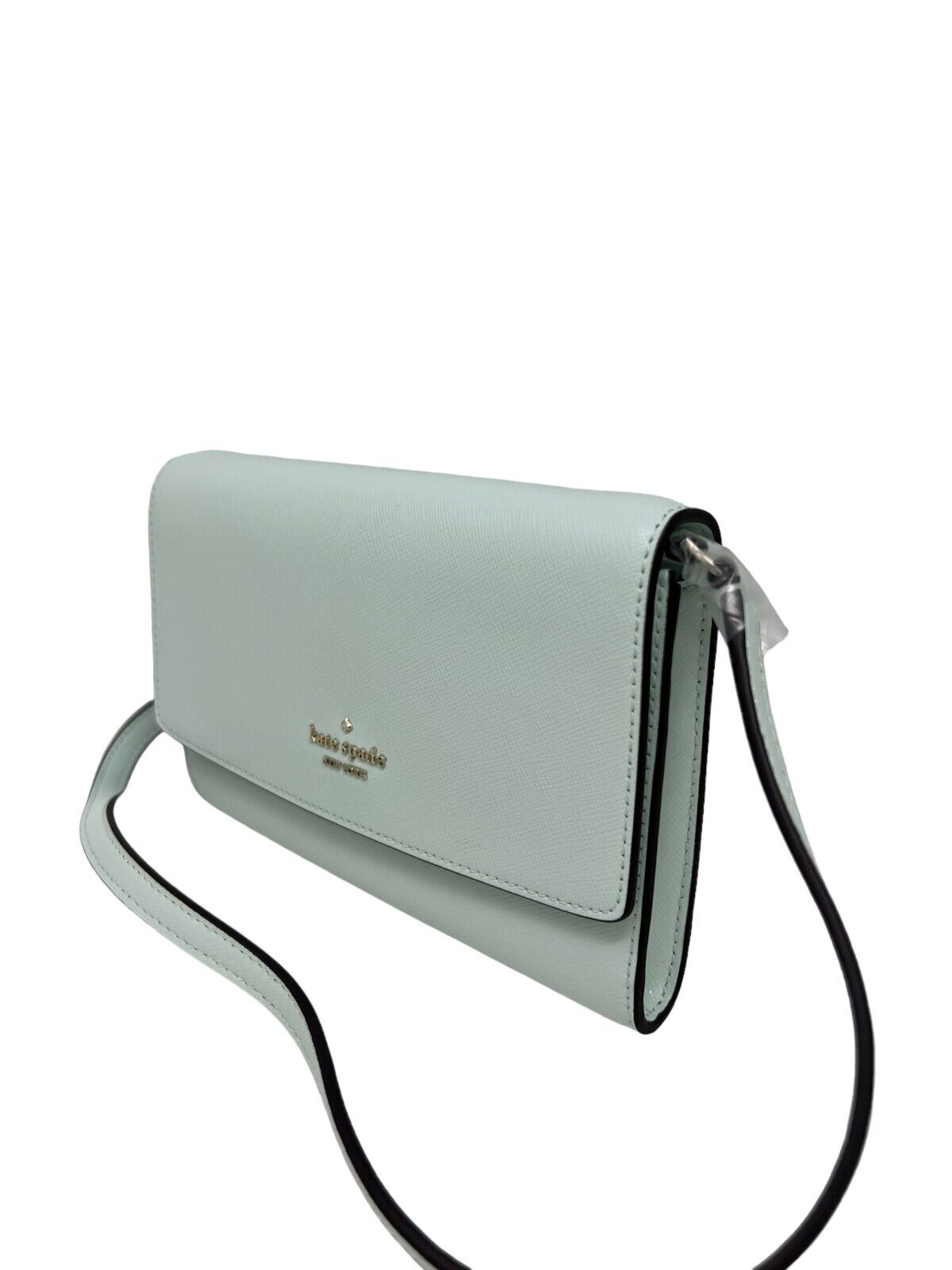 Kate Spade Perry Saffiano Leather Lime Sherbert Crossbody Bag K8709
