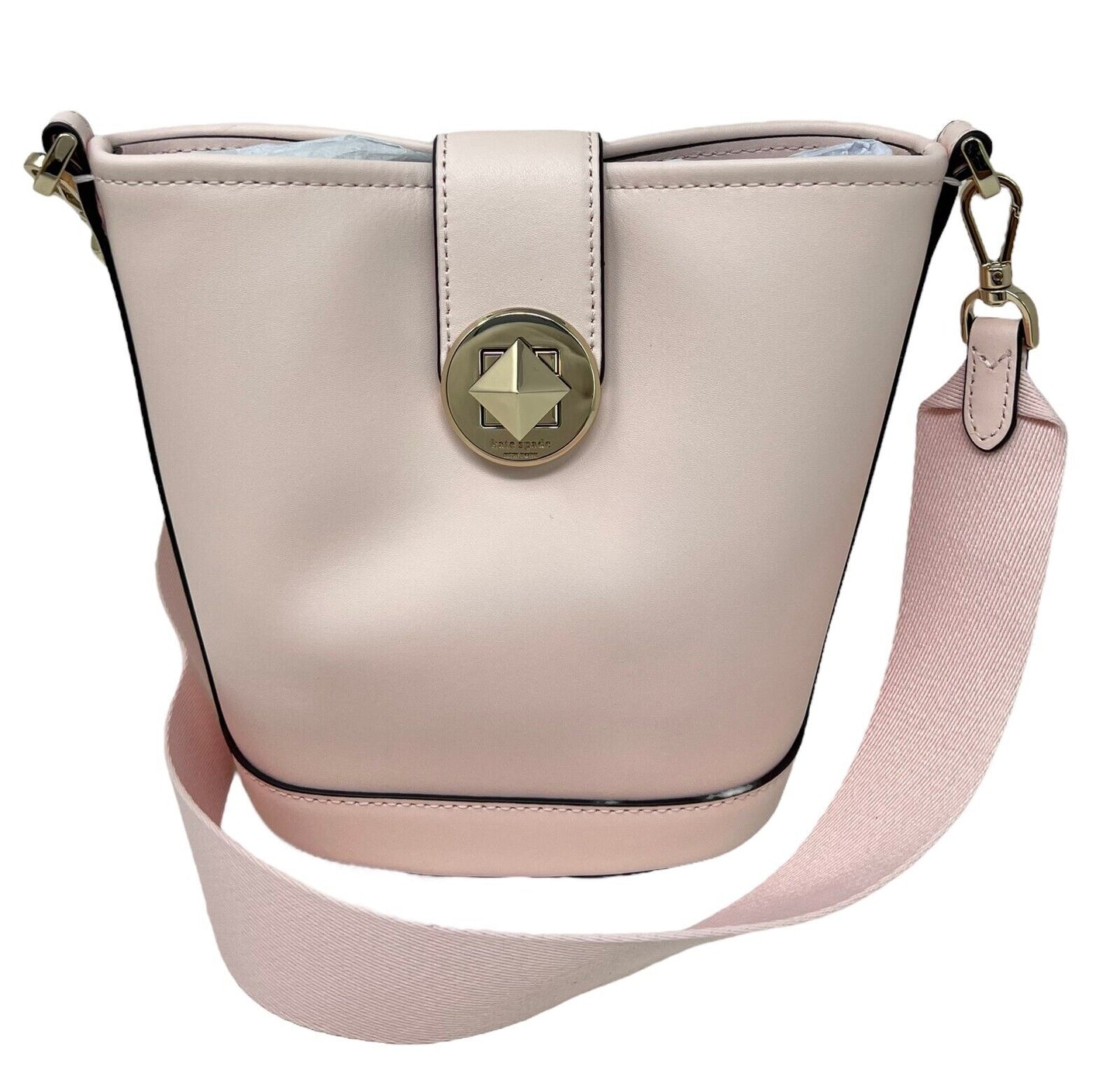 Kate Spade Light Rose Audrey Mini Bucket Crossbody Bag K8103 $329