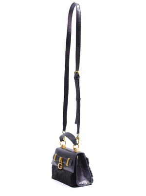 GUESS Bergen Micro Mini Bag - Black - www.unoo.com