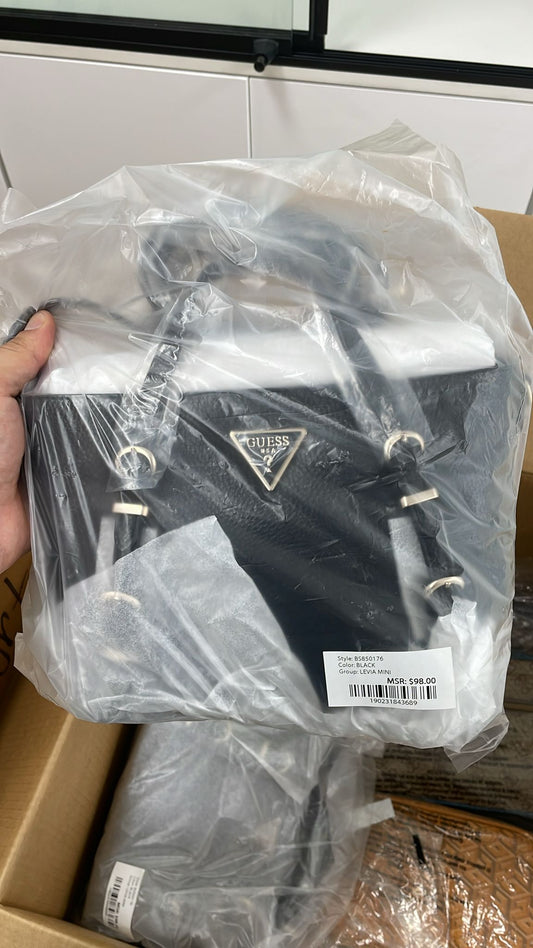 Guess Levia Satchel - Black