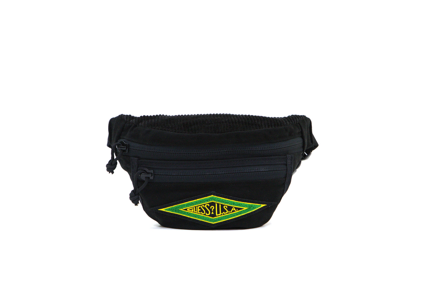Guess Corduroy Fanny Pack - Black