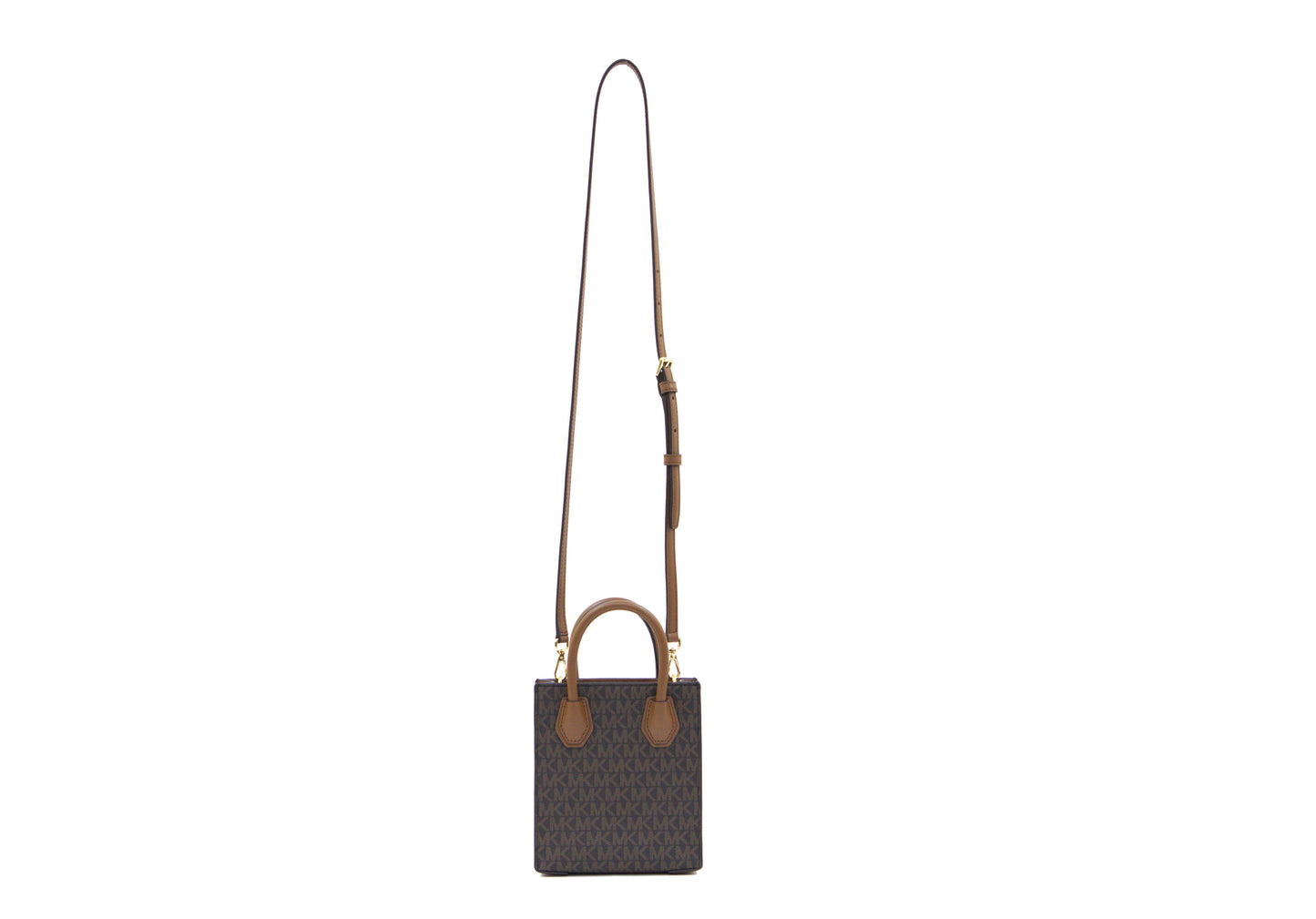 Michael Kors Mercer XS Shopper Crossbody Bag - Brown