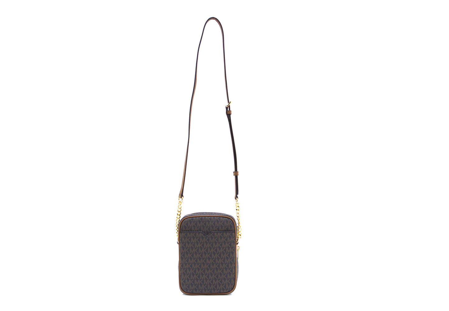 Michael Kors Jet Set Travel Medium Logo Crossbody Bag - Brown
