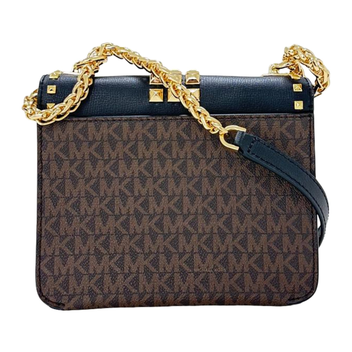 Michael Kors Sonia Crossbody- Brown/ Black