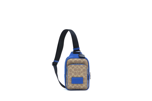 Coach Racer Sling Pack Signature - Tan/Pacific Bright Mineral