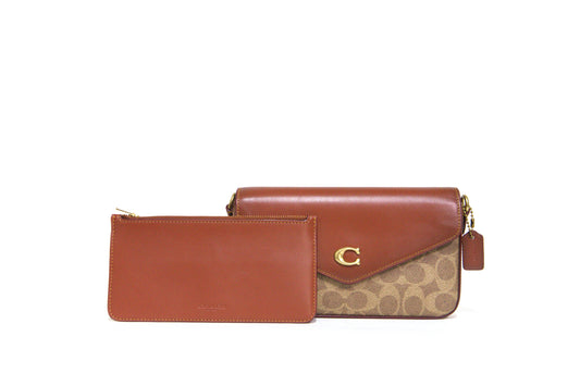 Coach Wyn Crossbody - Tan/Rust