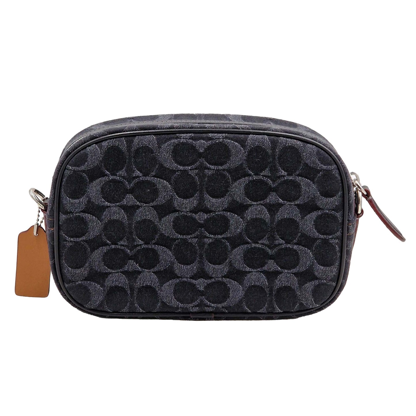 Coach Crossbody Bag In Signature Denim - Denim Black