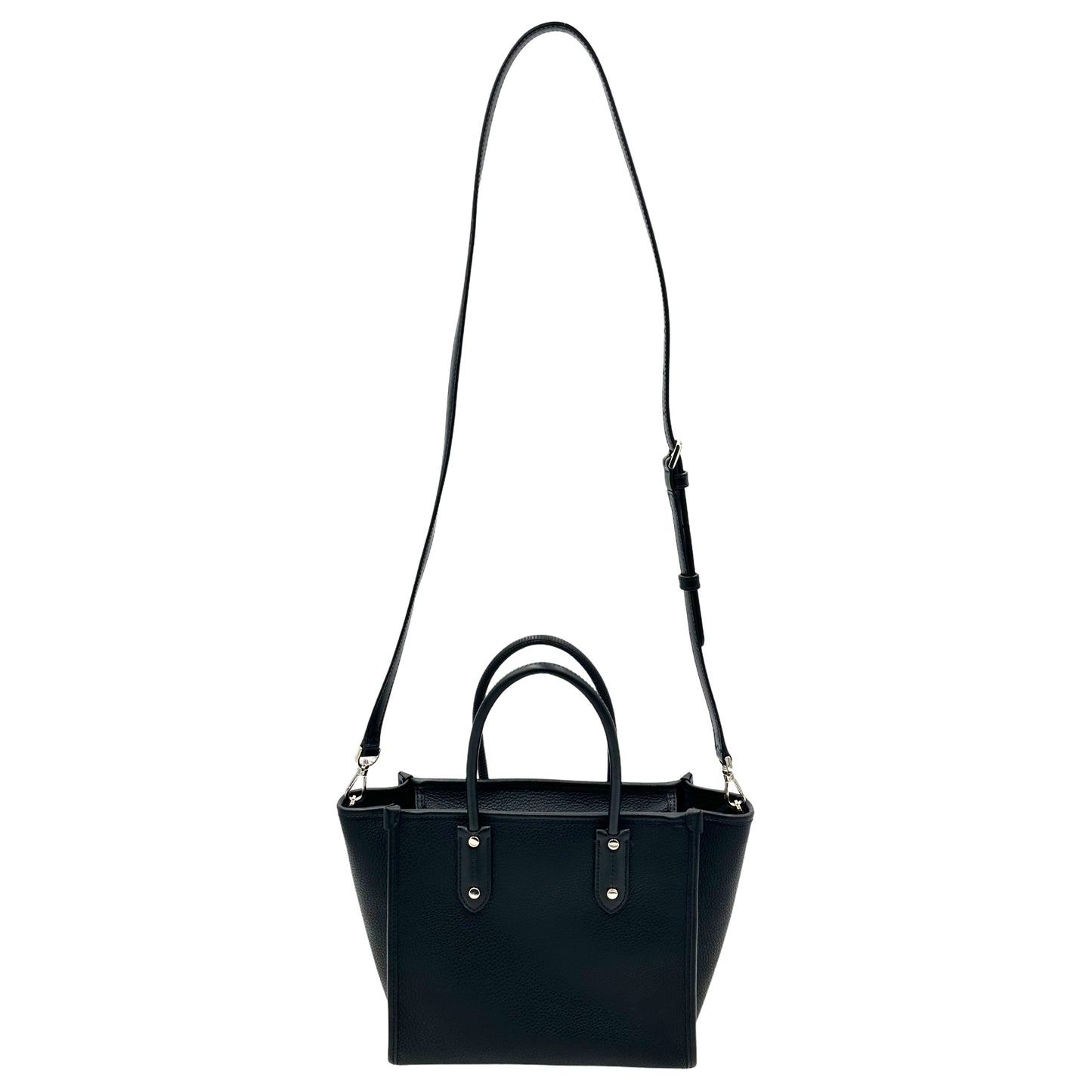 Kate Spade New York Pebbled Leather Small Tote Bag - Black