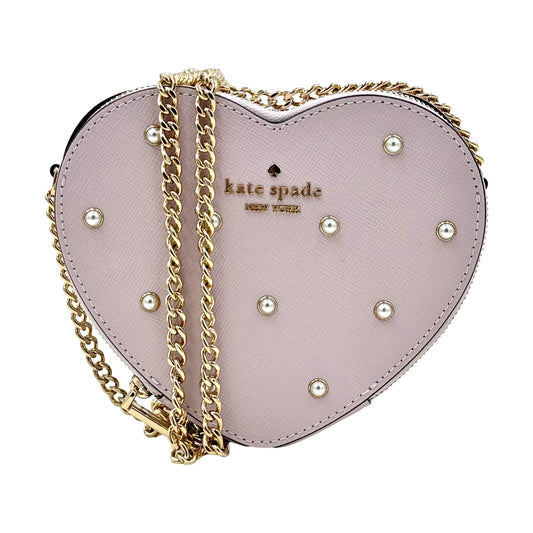 Kate Spade Love Shack Mini Heart Crossbody - Lilac Moon