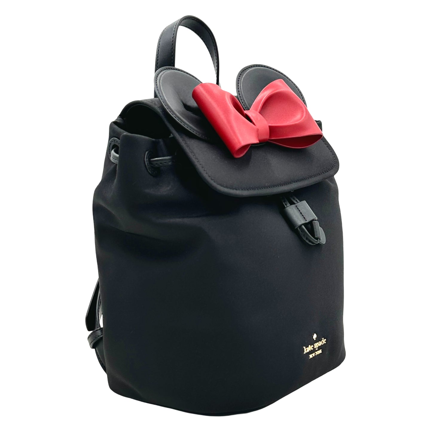 Kate Spade Disney Minnie 3D Flap Nylon Backpack - Black