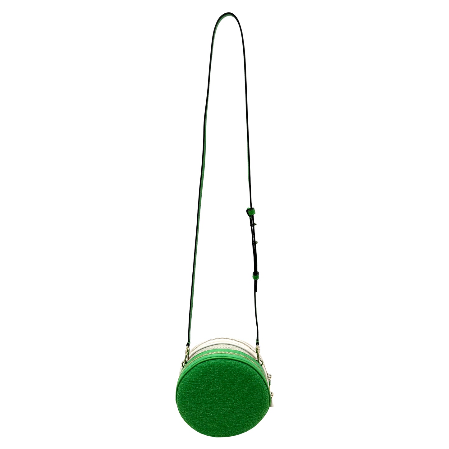 Kate Spade Tee Time 3D Golf Ball Leather Crossbody Bag - White Green
