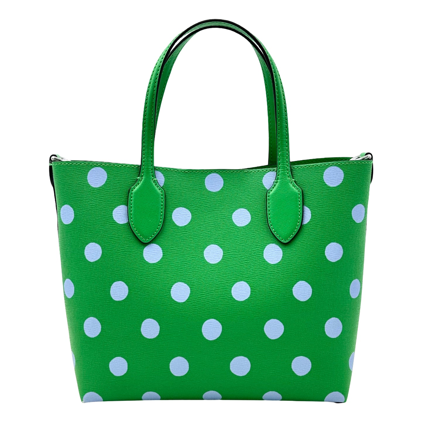 Kate Spade Bleecker Medium Crossbody Tote Blue Dot - Green