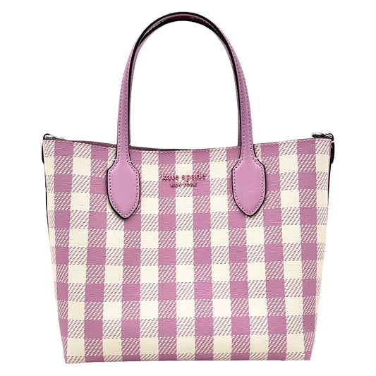 Kate Spade Bleecker Medium Crossbody Tote - Berry Cream Multi