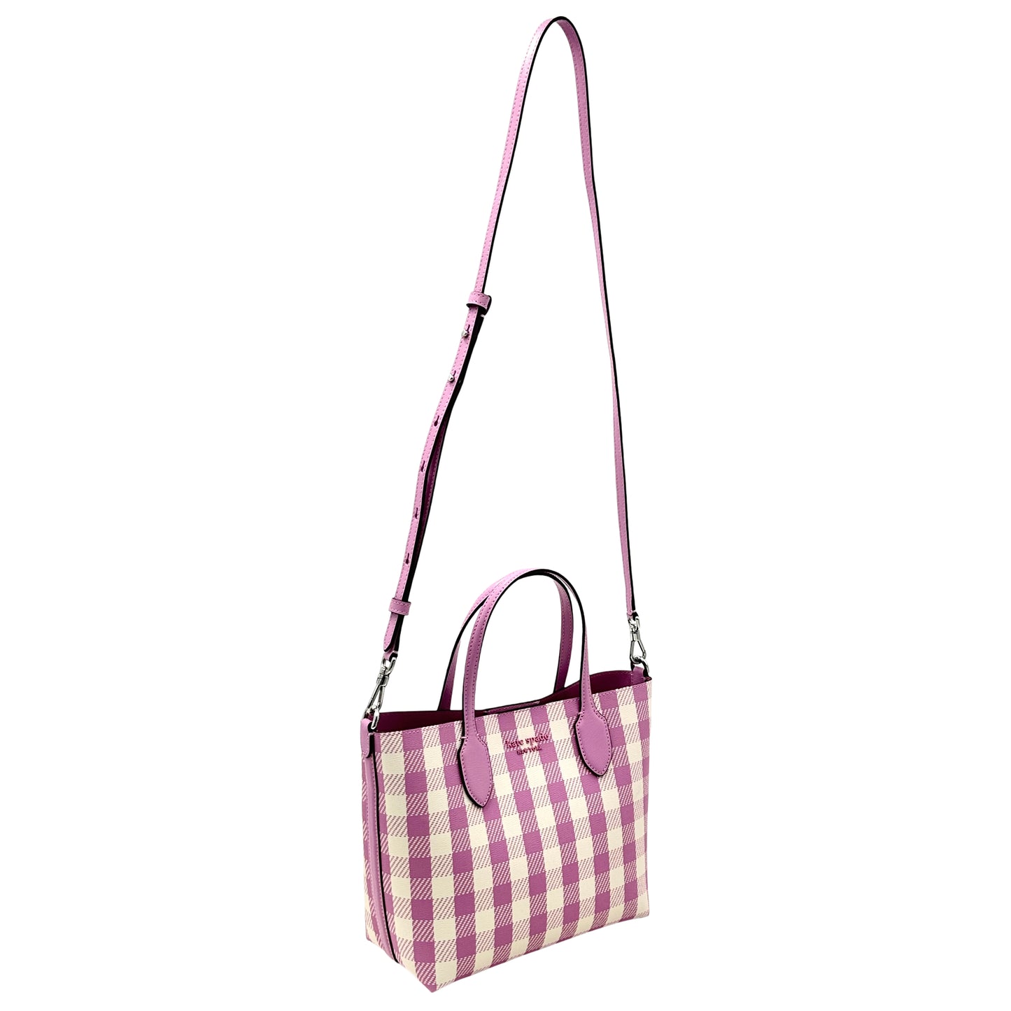 Kate Spade Bleecker Medium Crossbody Tote - Berry Cream Multi