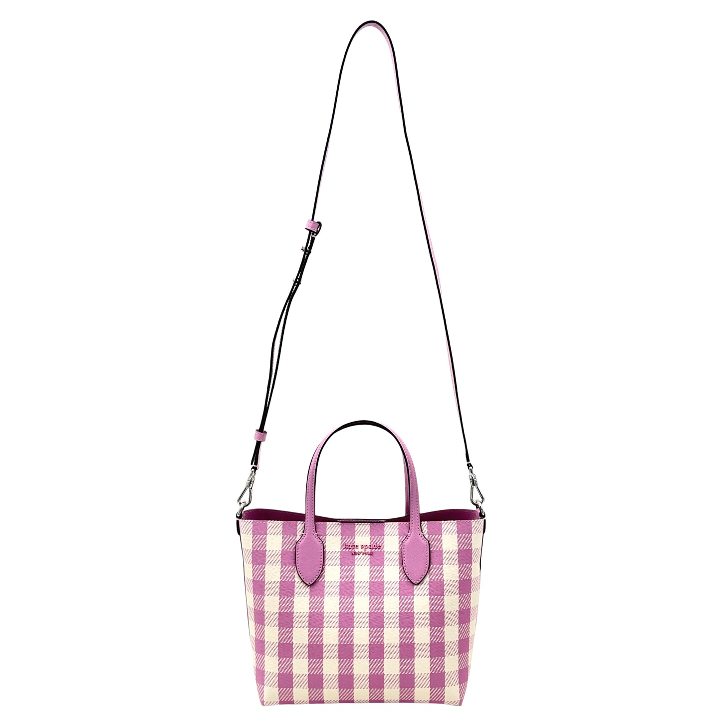 Kate Spade Bleecker Medium Crossbody Tote - Berry Cream Multi