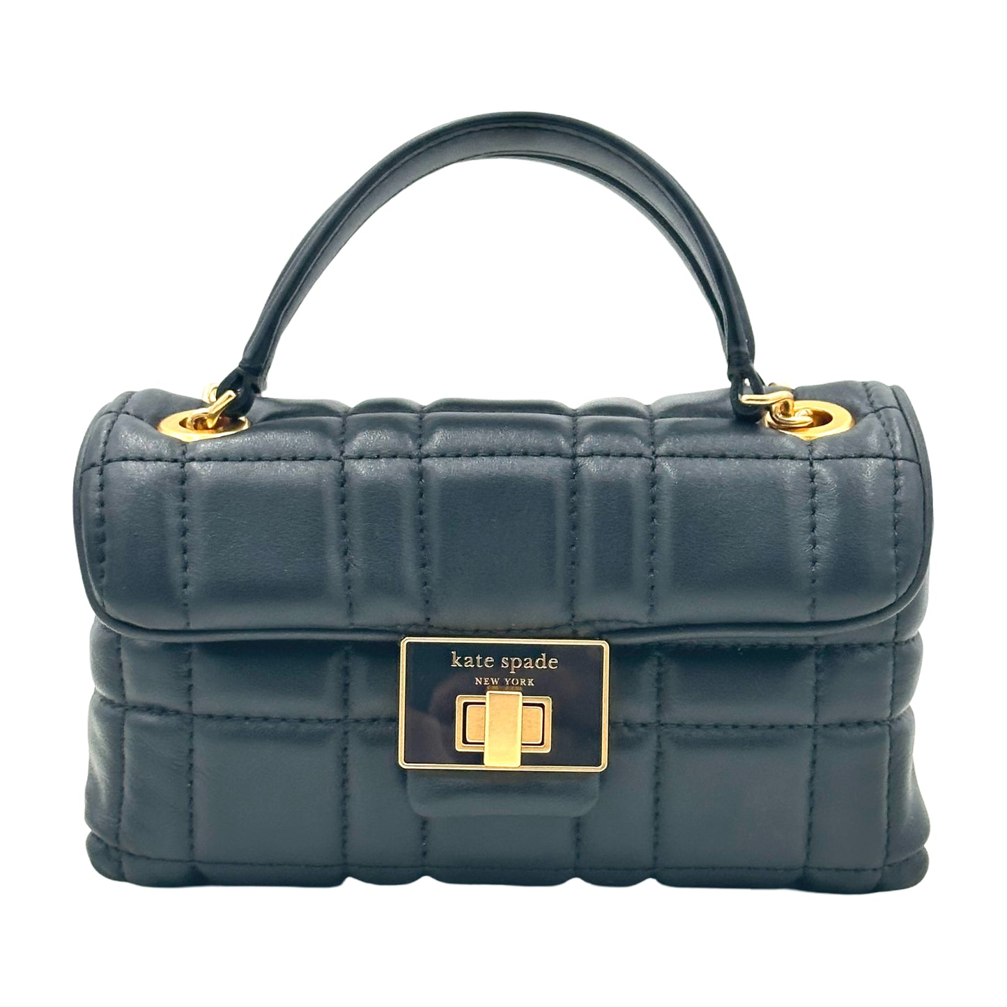 Kate Spade Evelyn Quilted Small Shoulder Crossbody - Black