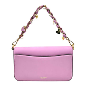 Kate Spade Dakota Heart Embellished Small Convertible Crossbody - Pink - www.unoo.com