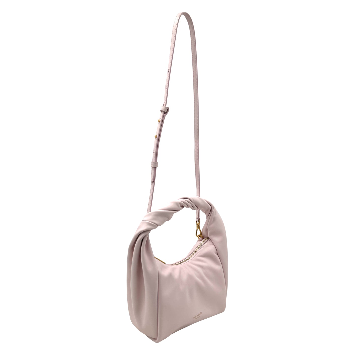 Kate Spade Twirl Top-Handle Crossbody Bag - Shimmer Pink