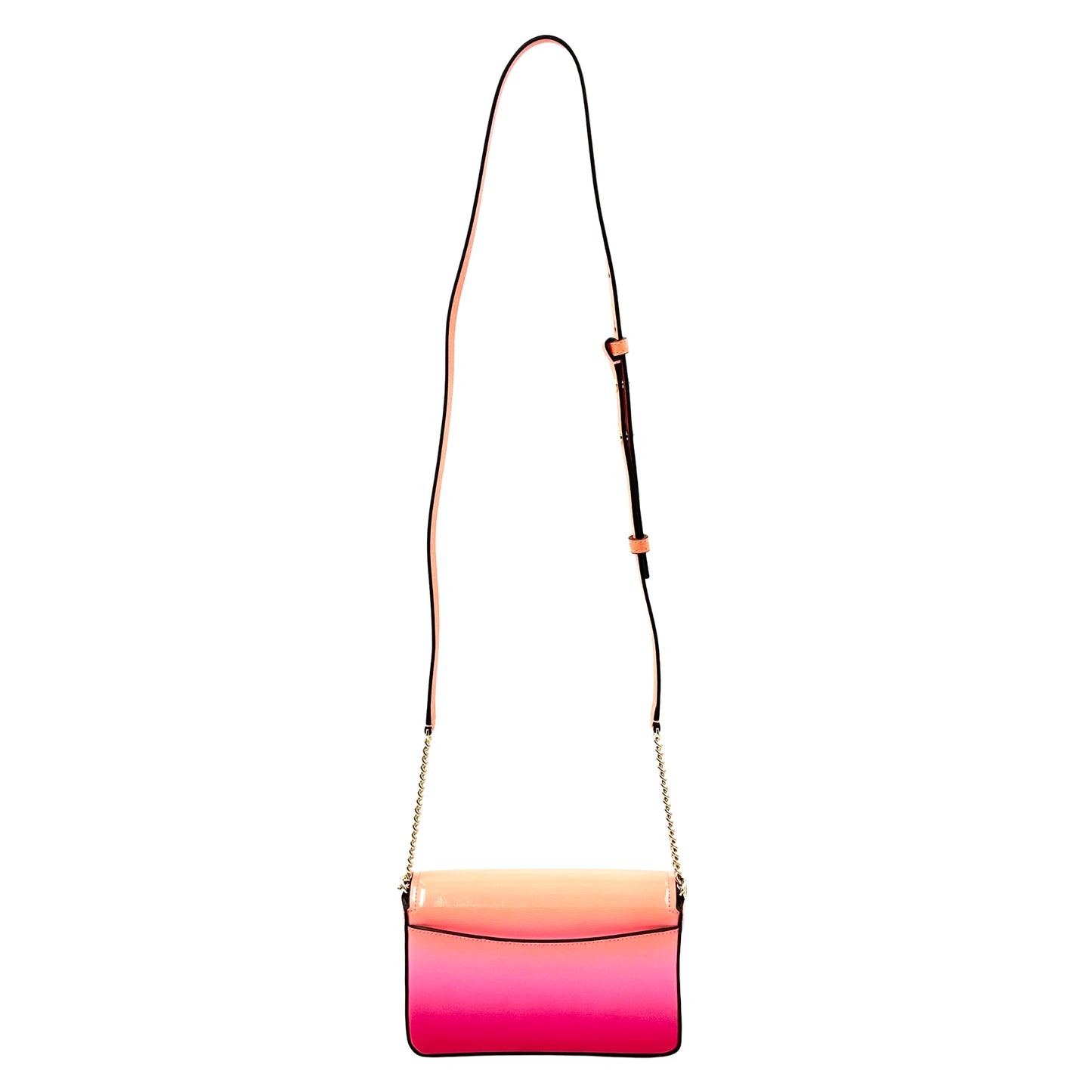 Kate Spade New York Morgan Ombre Flap Chain Wallet Crossbody - Melon Ball