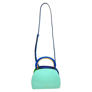 Kate Spade Expo Colorblocked Top-handle Satchel - Mint Lique - www.unoo.com