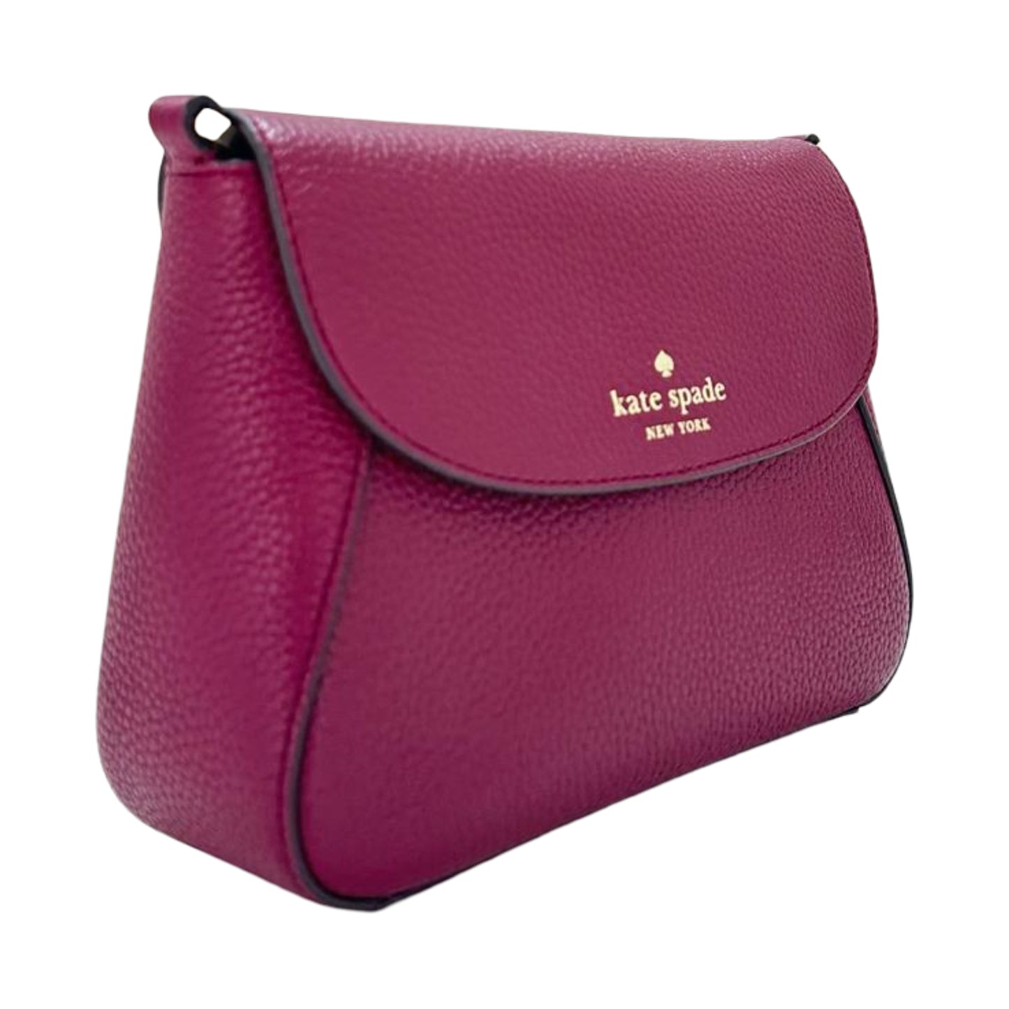 Kate Spade Monica Pebbled Crossbody Bag - Blackberry