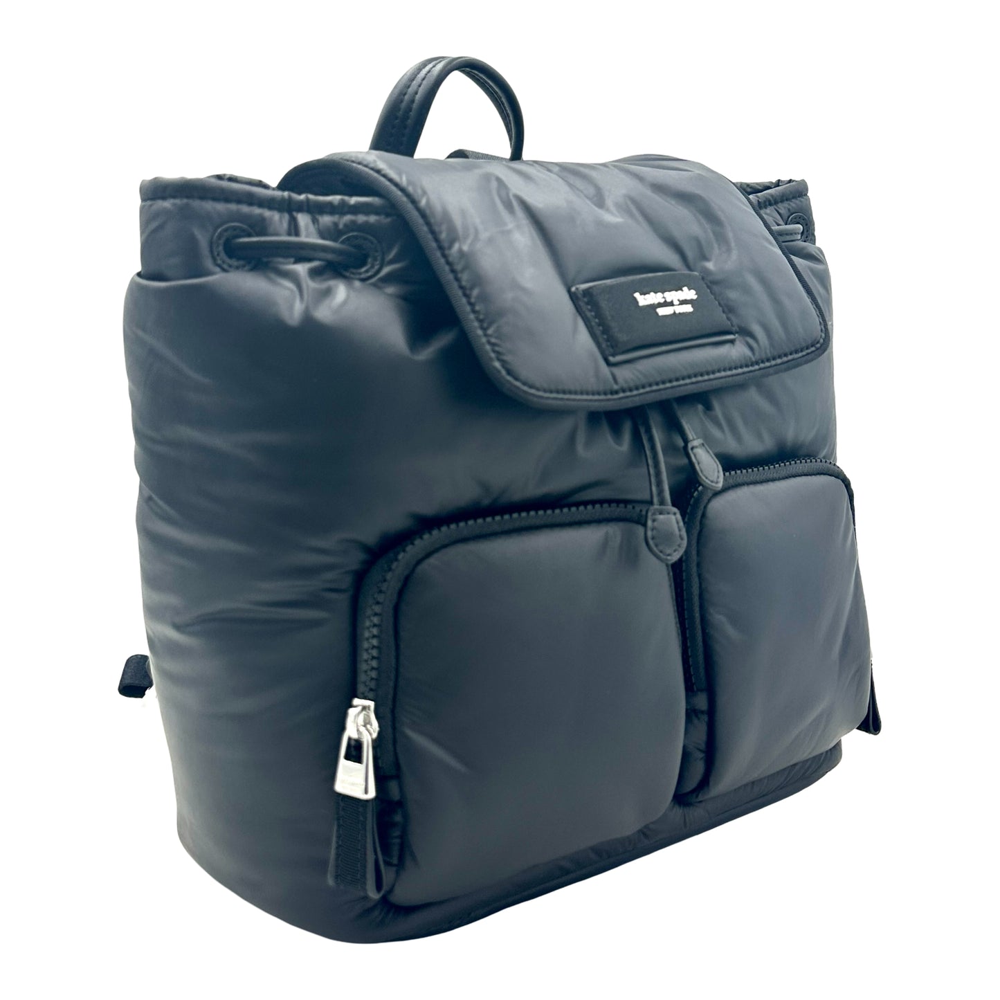 Kate Spade Puffed Puffy Backpack - Black