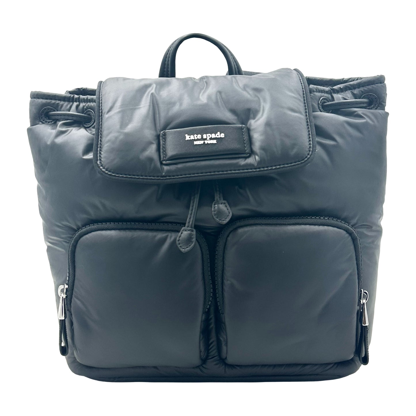 Kate Spade Puffed Puffy Backpack - Black