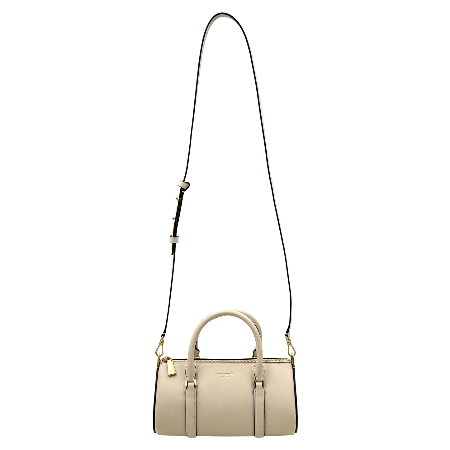 Kate Spade New York Spade Icon Small East-West Barrel Bag - Milk Glass