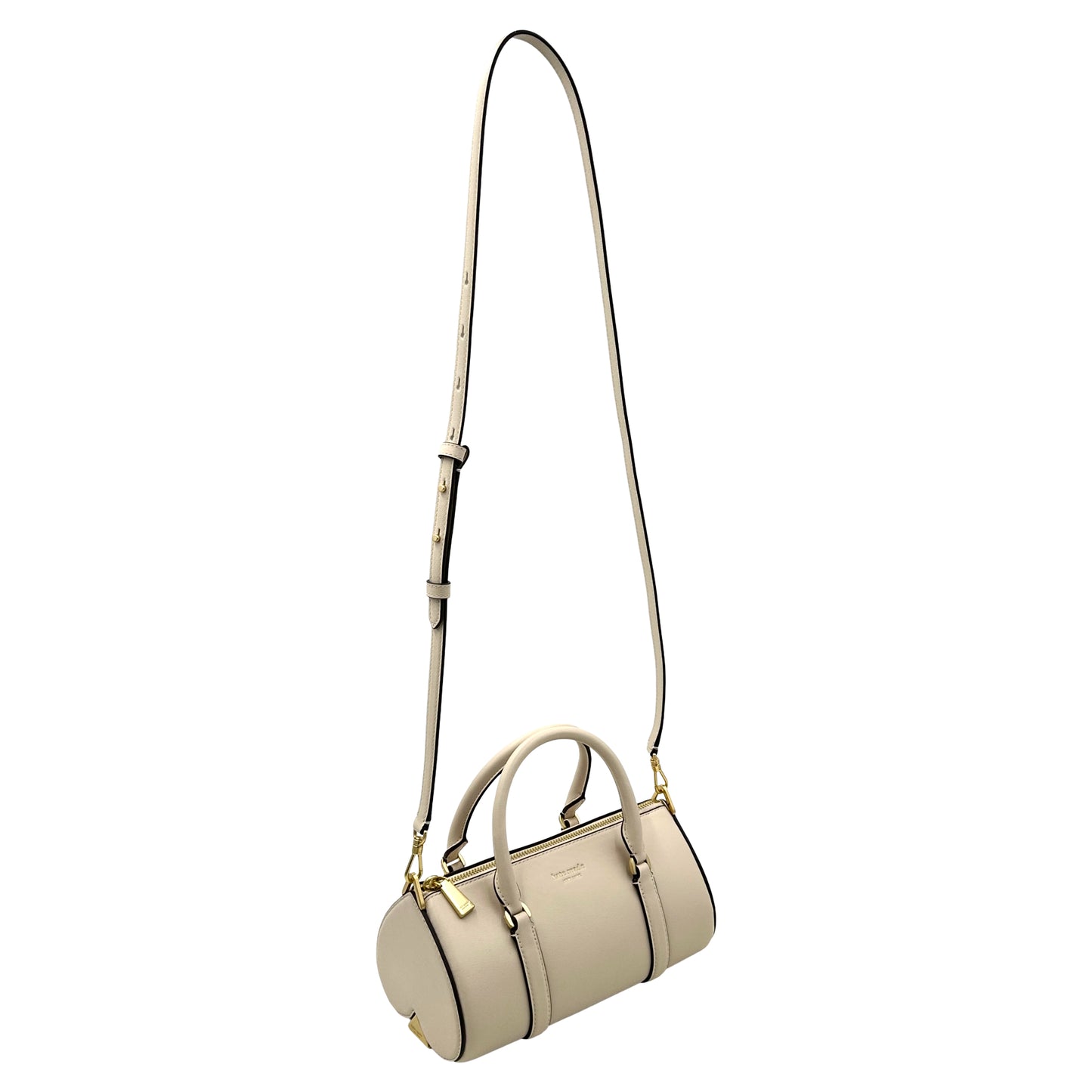 Kate Spade New York Spade Icon Small East-West Barrel Bag - Milk Glass