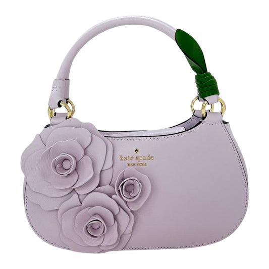 Kate Spade Flora Rose Shoulder Bag-Pale Amethyst