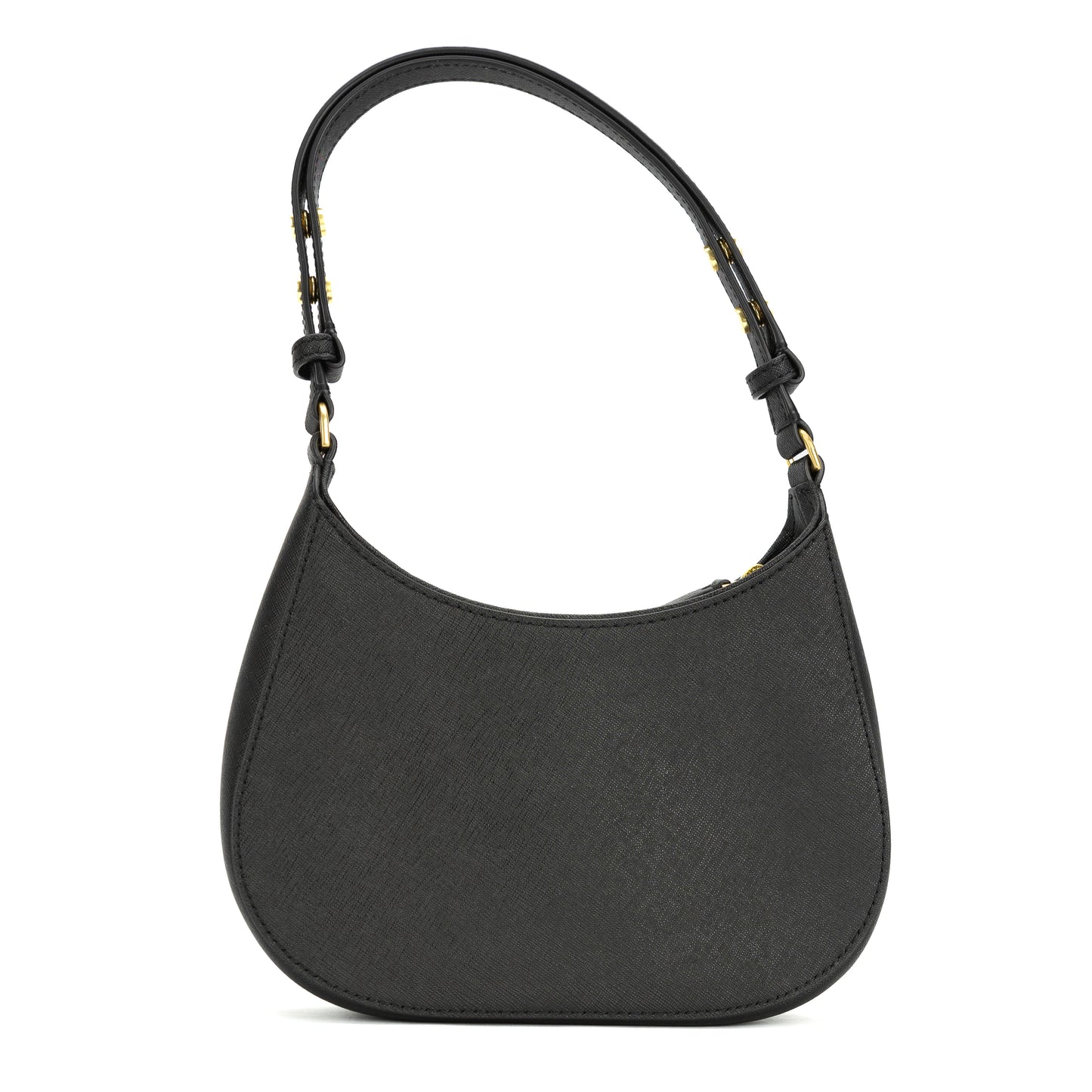 Tory Burch Emerson Saffiano Leather Shoulder Bag - Black