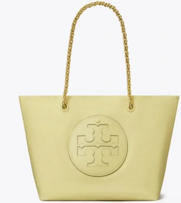 Tory Burch Ella Chain Tote Bag – Lemon Sugar