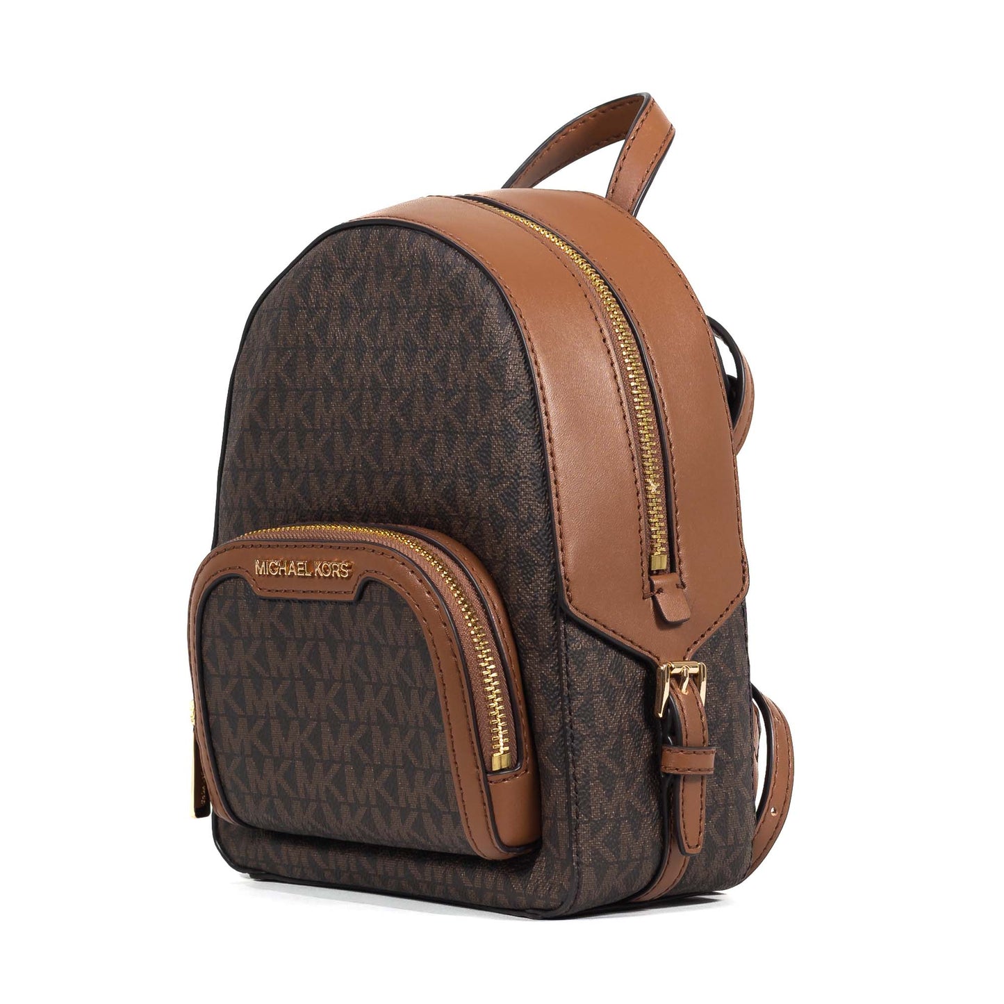 Michael Kors Jaycee Extra Small Zip Pocket Backpack Bag - Brown