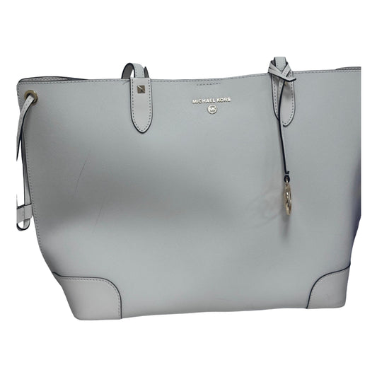 Michael Kors Edith Drawstring Travel Tote Shoulder Bag - Soft White