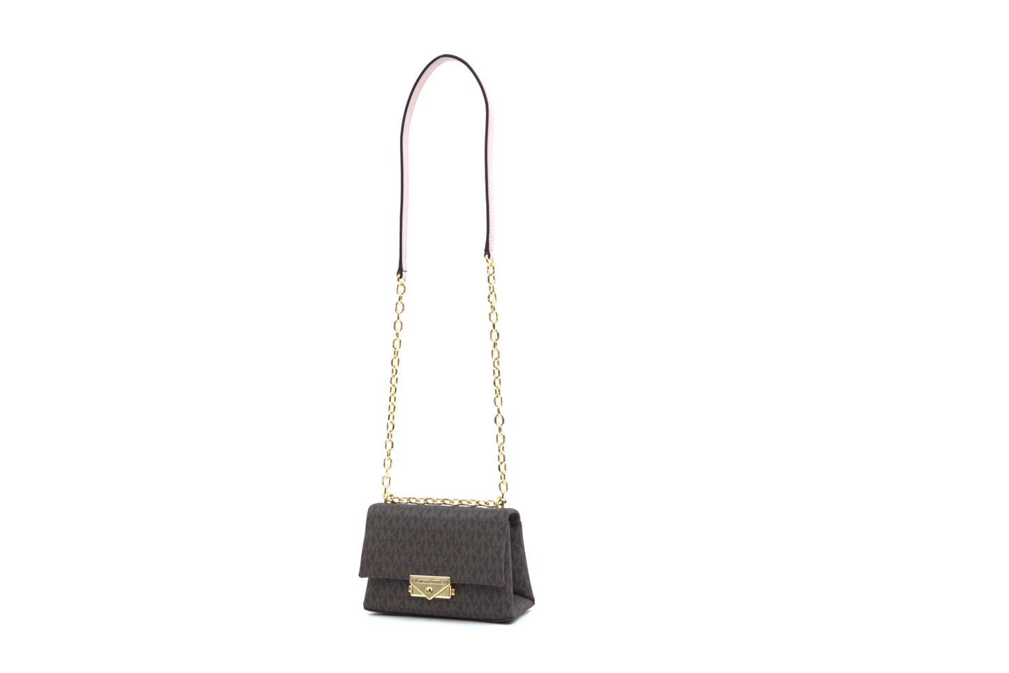 Michael Kors Cece Small Convertible Flap Crossbody - Powder Blush