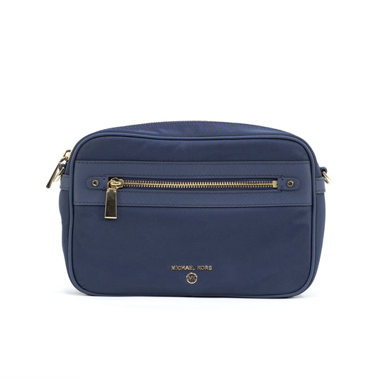 Michael Kors Nylon Jet Set Charm East West Crossbody - Navy