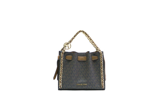 Michael Kors Mina Crossbody Bag- Brown