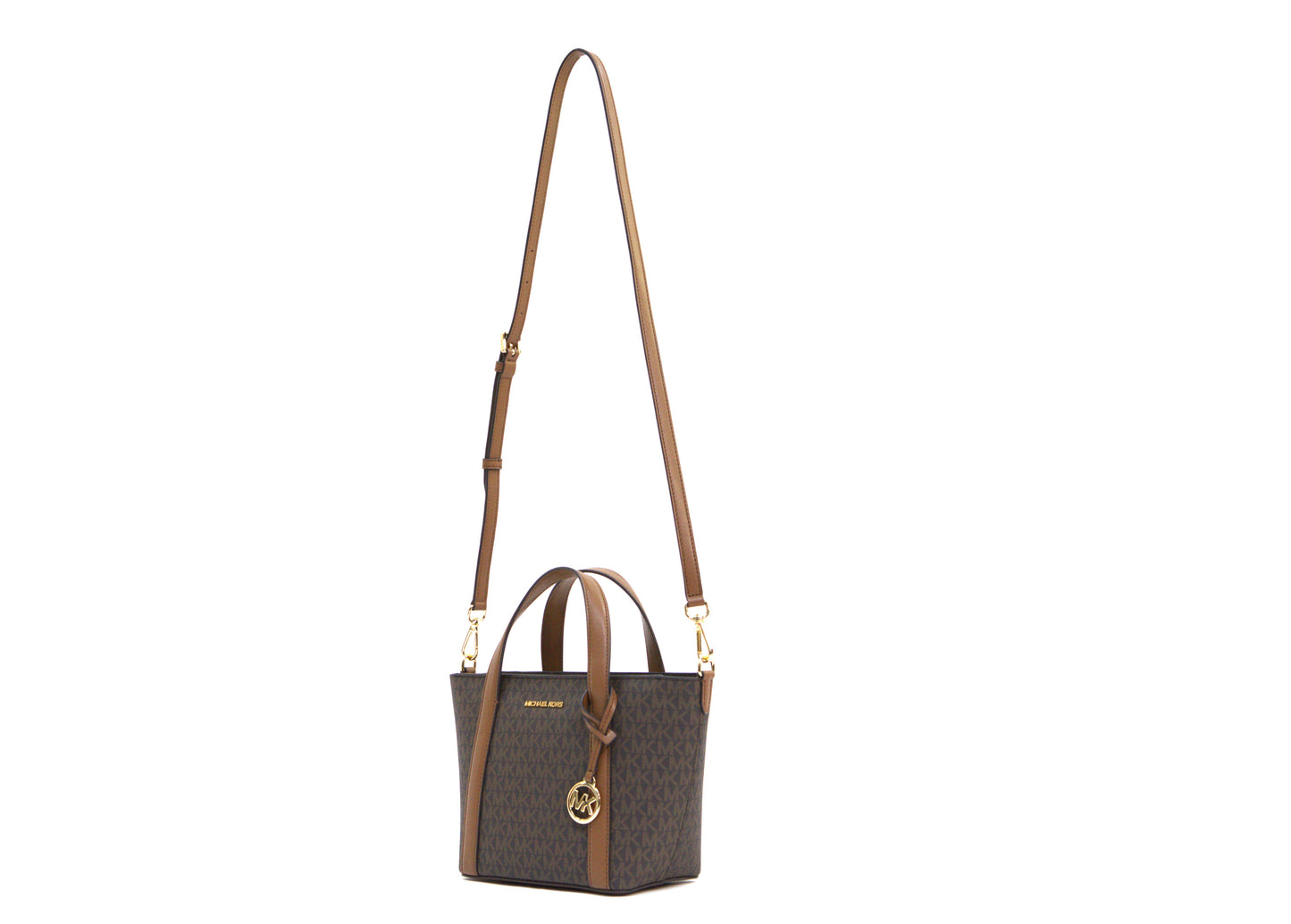 Michael Kors Pratt Messenger Small Tote - Brown
