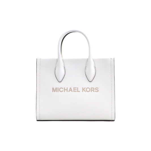 Michael Kors Mirella Small Shopper Crossbody Bag - Light Cream