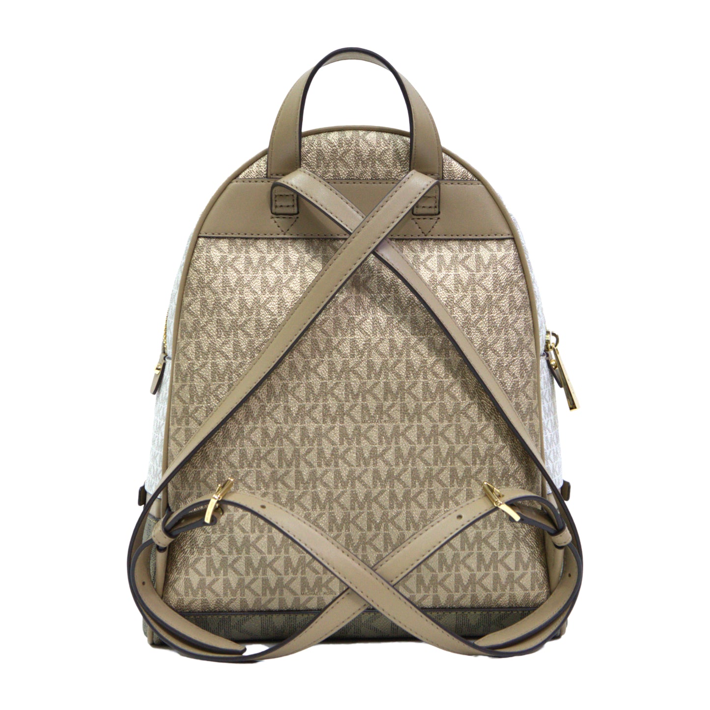Michael Kors Rhea Zip Medium Backpack - Camel Multi