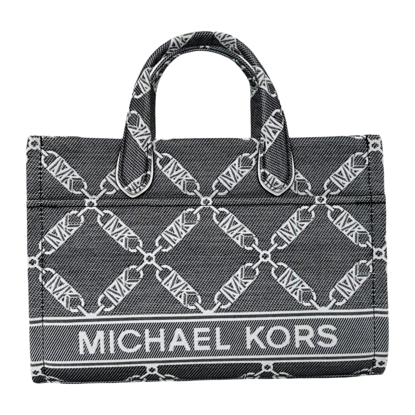 Michael Kors Gigi Small Messenger - Black Optic White
