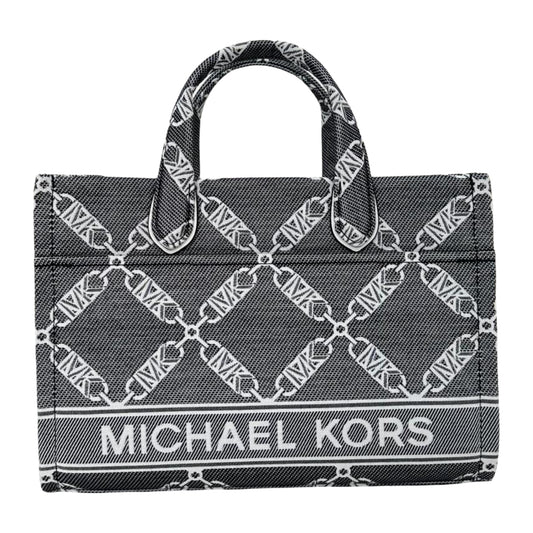 Michael Kors Gigi Small Messenger - Black Optic White