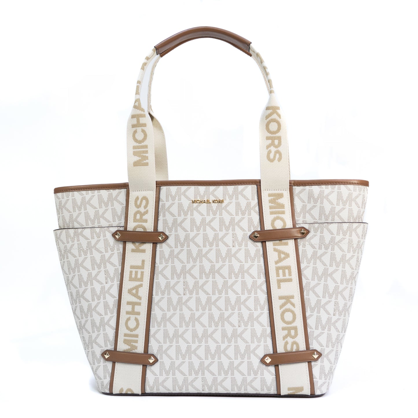 Michael Kors Maeve Large Open Tote - Vanilla