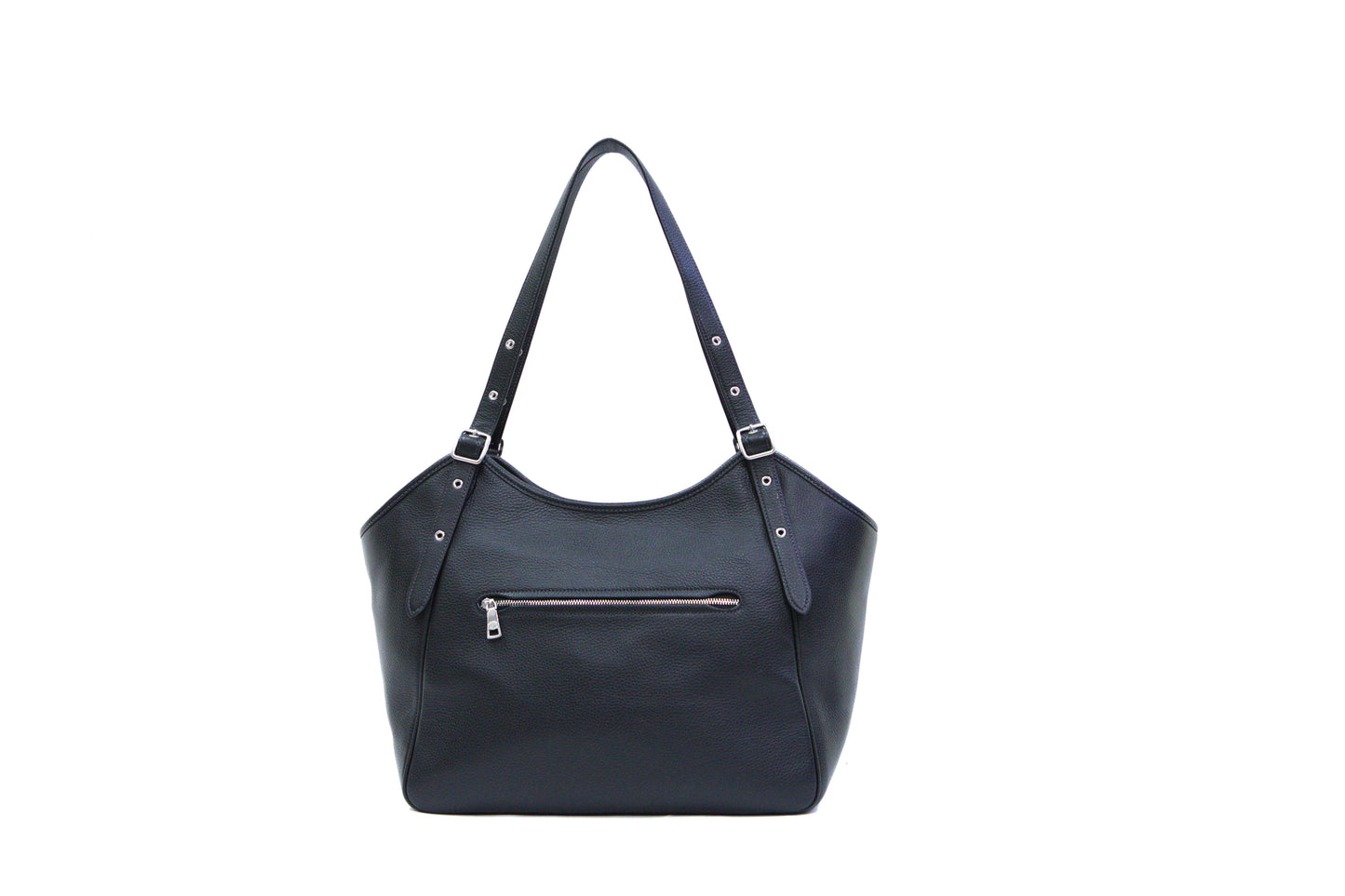 Coach Meadow Pebbled Leather Shoulder Bag - Black