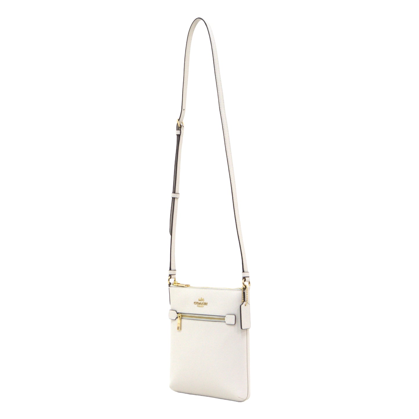 Coach Mini Rowan Crossbody File Bag - Chalk