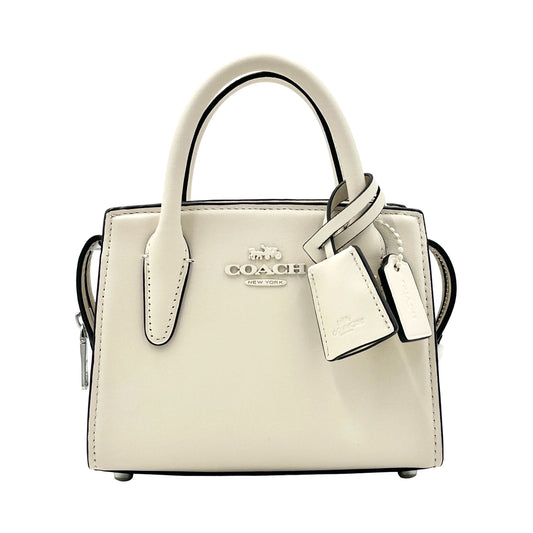 Coach Andrea Mini Carryall - Chalk