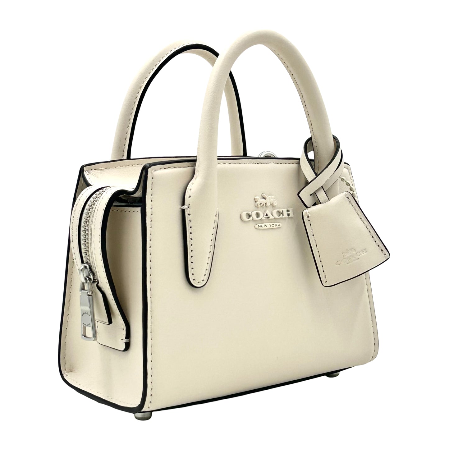 Coach Andrea Mini Carryall - Chalk